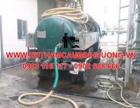Đơn vị chuyên hút hầm cầu tại Phú Giáo uy tín giá tốt nhất thị trường