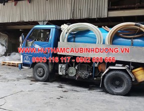 Đội xe hút hầm cầu Bắc Tân Uyên giá rẻ uy tín đảm bảo sạch sẽ
