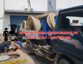 Đội xe hút hầm cầu Phú Giáo uy tín giá rẻ đảm bảo sạch sẽ