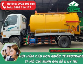 Hút Hầm Cầu KCN Quốc Tế Protrade Uy Tín – Xử Lý Nhanh, Giá Hợp Lý