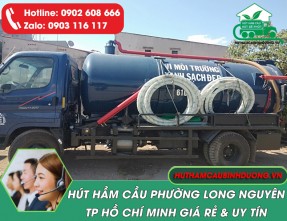 Hút Hầm Cầu Phường Long Nguyên Uy Tín, Báo Giá Minh Bạch