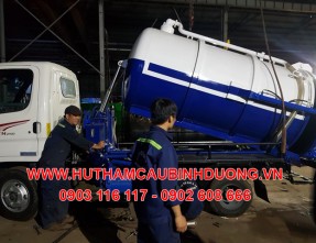 Hút hầm cầu Bắc Tân Uyên giá rẻ uy tín, đảm bảo sạch sẽ