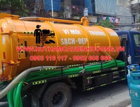 Dịch vụ hút hầm cầu, nạo vét hố ga tại KCN Vsip 2 chuyên nghiệp giá rẻ