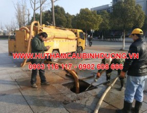 Dịch vụ thông cống nghẹt Bàu Bàng uy tín, đảm bảo sạch sẽ