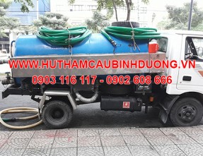 Địa chỉ chuyên nhận hút hầm cầu sạch sẽ, nhanh chóng với giá rẻ tại Nam Tân Uyên
