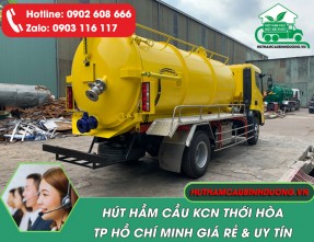 Hút Hầm Cầu KCN Thới Hòa TPHCM Giá Rẻ, Uy Tín ❤️【Sạch Sẽ 100%】