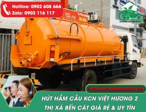 Đơn vị hút hầm cầu KCN Việt Hương 2 ✓ Uy tín - Giá rẻ ✓ Phục vụ 24/24