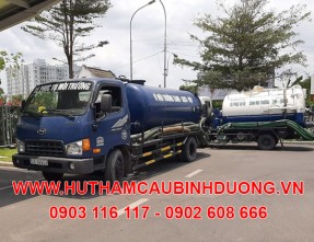 Hút hầm cầu tại KCN An Tây - Bến Cát giá rẻ uy tín với máy móc hiện đại, đảm bảo sạch sẽ