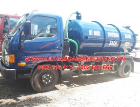 Hút hầm cầu, thông cầu cống nghẹt uy tín giá rẻ tại Mỹ Phước - Bến Cát