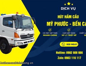 Địa chỉ hút hầm cầu KCN Mỹ Phước - Bến Cát ✅ [GIÁ RẺ] & [UY TÍN]