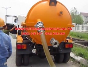 Dịch vụ hút hầm cầu Mỹ Phước - Bến Cát giá rẻ uy tín với máy móc hiện đại