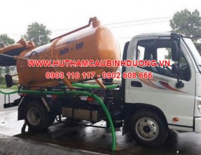 Hút hầm cầu, thông cống nghẹt giá rẻ nhanh chóng tại Phú Giáo Bình Dương