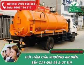 Đơn vị cung cấp dịch vụ hút hầm cầu An Điền chất lượng số 1
