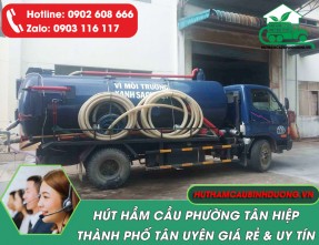 Hút Hầm Cầu Phường Tân Hiệp Tân Uyên Giá Rẻ【Phục vụ 24/24】