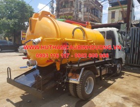 Hút hầm cầu Tân Uyên nhanh gọn sạch sẽ giá rẻ